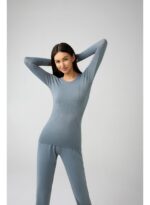 ⁦ActiveFlow Long Blouse⁩ - الصورة ⁦10⁩