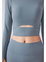 ⁦ActiveLite Long Sleeve Crop Top⁩ - الصورة ⁦19⁩